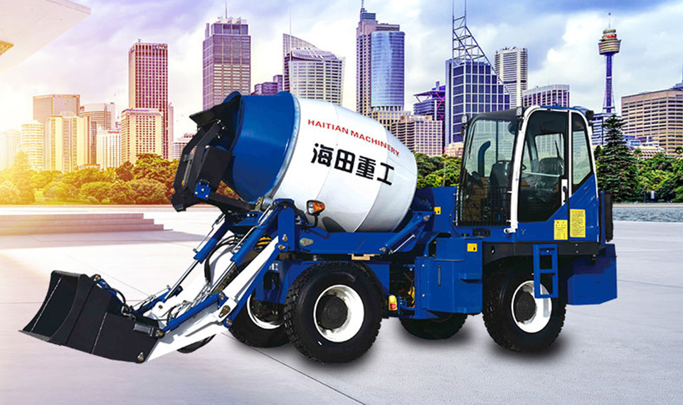 Self-loading Concrete mixer AL 1500